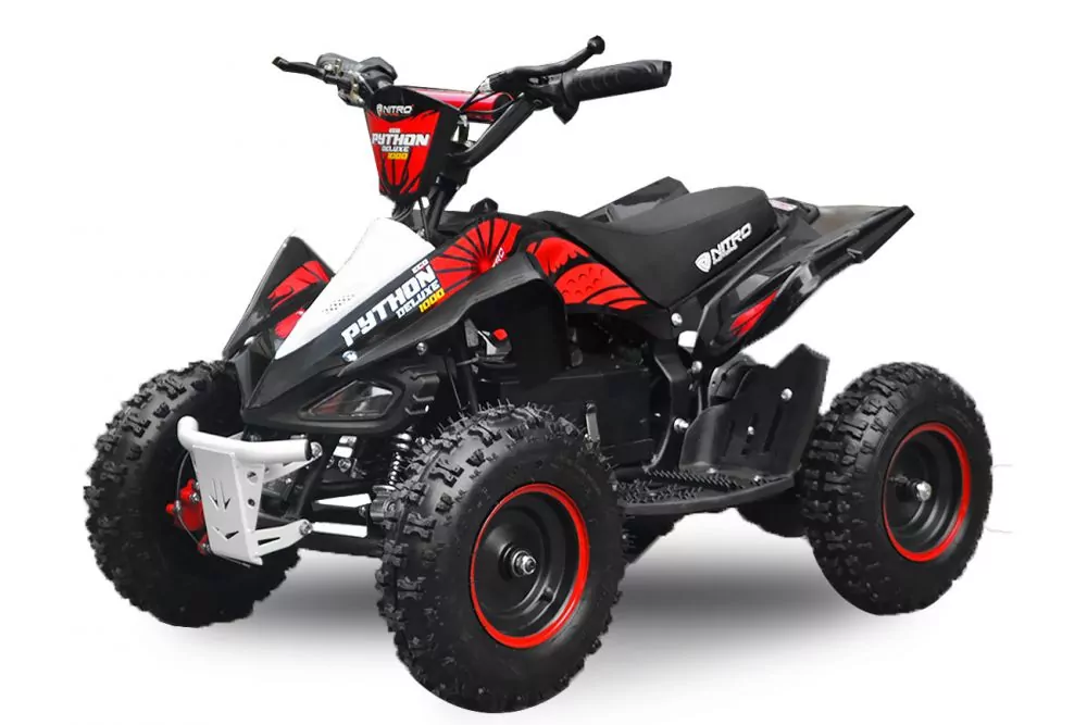 Nitro Motors Python Deluxe Eco mini Quad 1000W 48V 6 Zoll Quick Change Akkupack Nitro Motors Python Deluxe Eco mini Quad 1000W 48V 6 Zoll Quick Change Akkupack