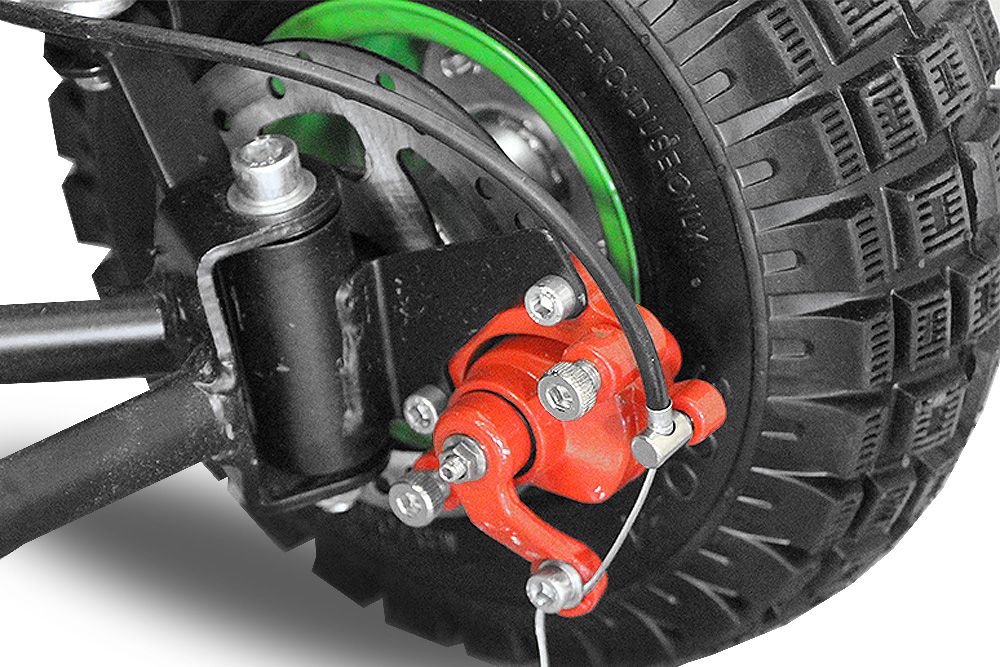 49cc REPTI DELUXE mini QUAD mit Original Easy Pullstart