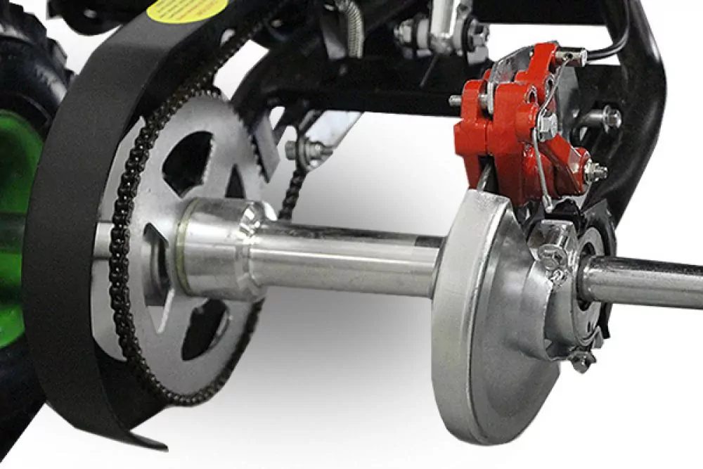 49cc REPTI DELUXE mini QUAD mit Original Easy Pullstart