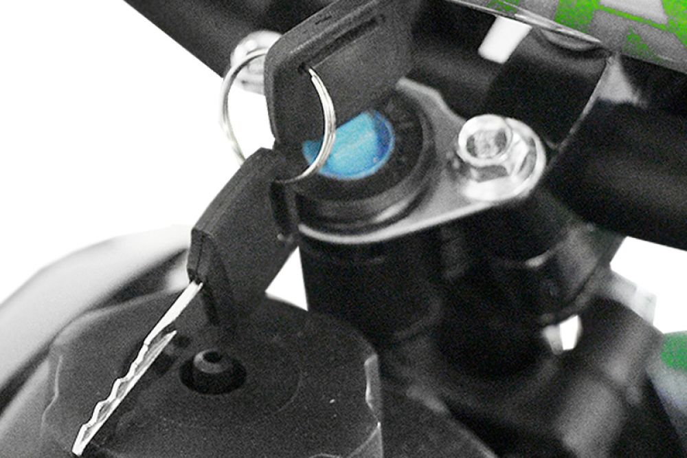 49cc REPTI DELUXE mini QUAD mit Original Easy Pullstart
