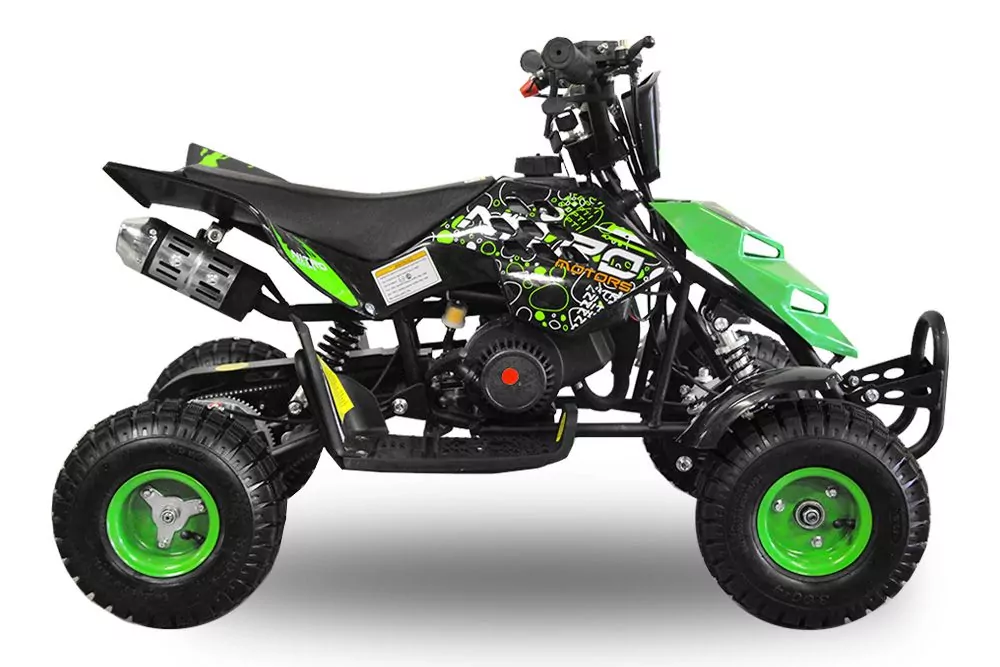 49cc REPTI DELUXE mini QUAD mit Original Easy Pullstart
