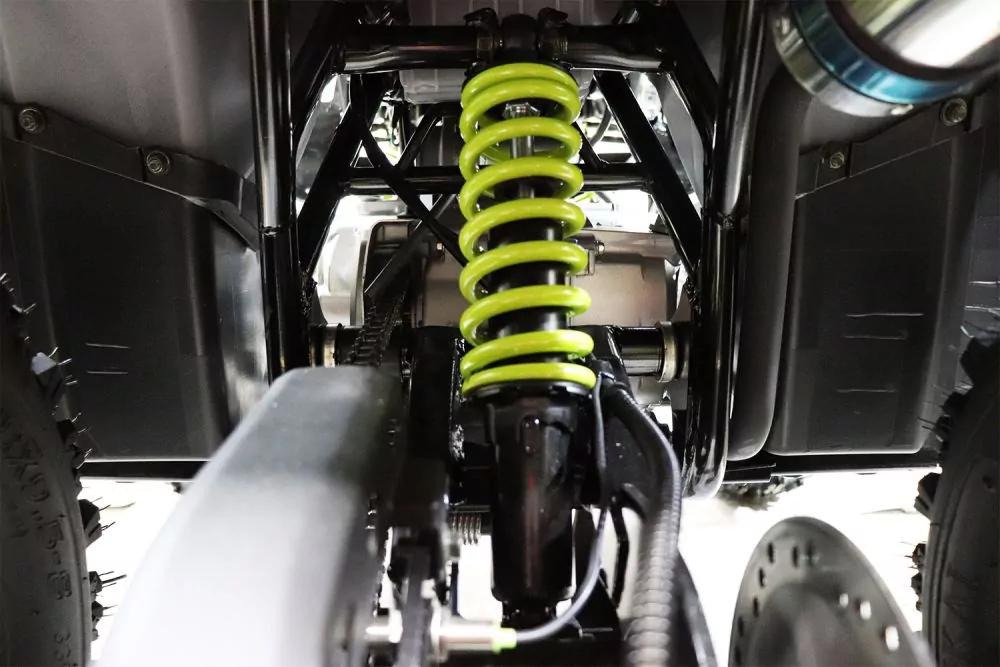 Nitro Motors Rugby RS8-3G midi Quad 125cc 8 Zoll Semi- Automatik + Rg Kinderquad Atv Platin Line