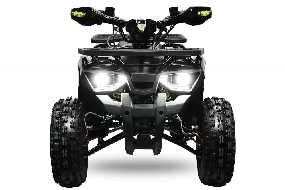 Nitro Motors Rugby RS8-3G V2 midi Quad 150cc 8 Zoll Semi-Automatik mit RG Kinderquad Atv Platin Line