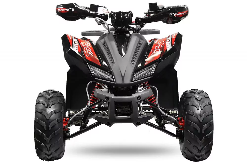 Nitro Motors Rizzo RS7-3G midi Quad 125cc 7 Zoll Semi- Automatik +RG Kinderquad Atv Platin Line