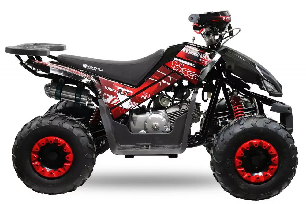 Nitro Motors Rizzo RS7-A midi Quad 125cc 7 Zoll Automatik + RG Kinderquad Atv Platin Line Nitro Motors Rizzo RS7-A midi Quad 125cc 7 Zoll Automatik + RG Kinderquad Atv Platin Line