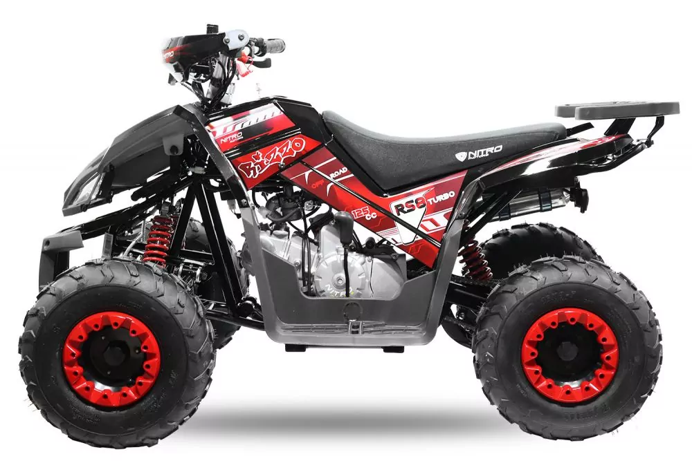 Nitro Motors Rizzo RS7-A midi Quad 125cc 7 Zoll Automatik + RG Kinderquad Atv Platin Line Nitro Motors Rizzo RS7-A midi Quad 125cc 7 Zoll Automatik + RG Kinderquad Atv Platin Line
