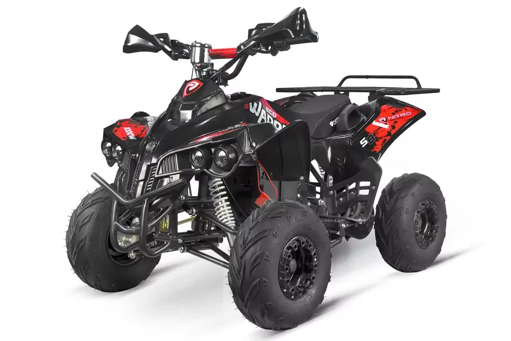 Nitro Motors Warrior Eco Midi Quad 1000W 48V 7 Zoll ATV Kinderquad Nitro Motors Warrior Eco Midi Quad 1000W 48V 7 Zoll ATV Kinderquad