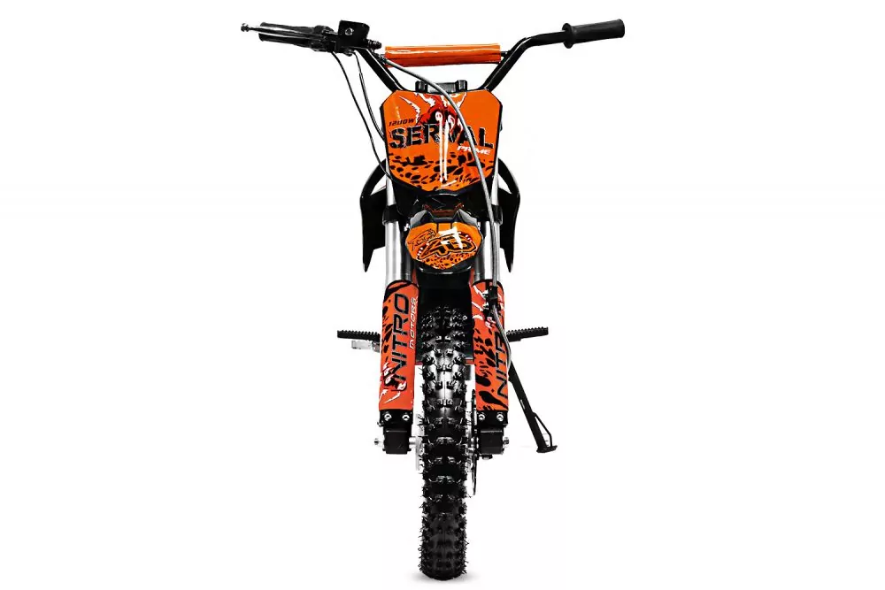 Nitro Motors Eco Dirtbike 1200W Serval Eco 12/10 Zoll 48V 15Ah Lithium Akku Elektro E-Cross Nitro Motors Eco Dirtbike 1200W Serval Eco 12/10 Zoll 48V 15Ah Lithium Akku Elektro E-Cross