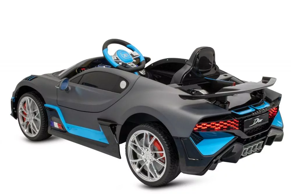 Kidcars Bugatti Divo Kinder Elektro Auto metallic Lack 2x35W 12V 7Ah 2.4G RC Kidcars Bugatti Divo Kinder Elektro Auto metallic Lack 2x35W 12V 7Ah 2.4G RC