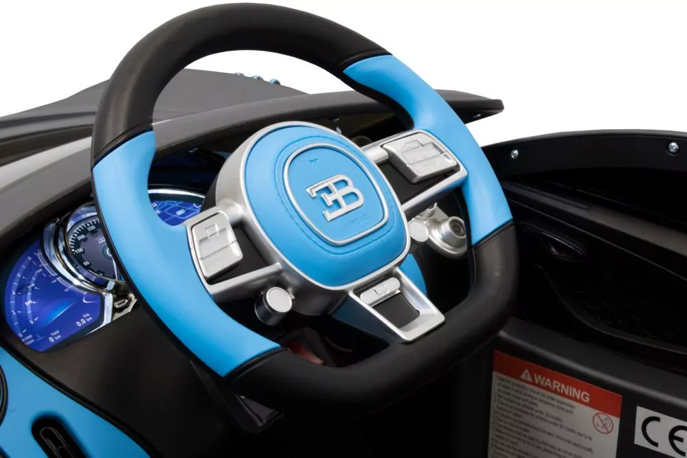 Kidcars Bugatti Divo Kinder Elektro Auto metallic Lack 2x35W 12V 7Ah 2.4G RC