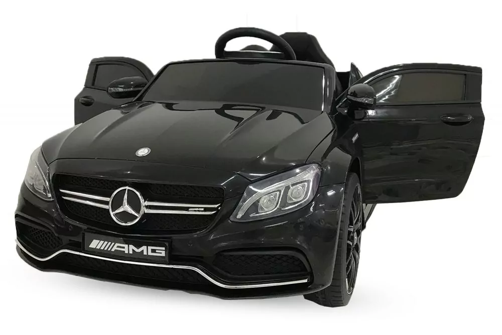 Kidcars Mercedes C63 AMG Lackiert 2x 25W 12V 7Ah 2.4G RC LED Kidcars Mercedes C63 AMG Lackiert 2x 25W 12V 7Ah 2.4G RC LED