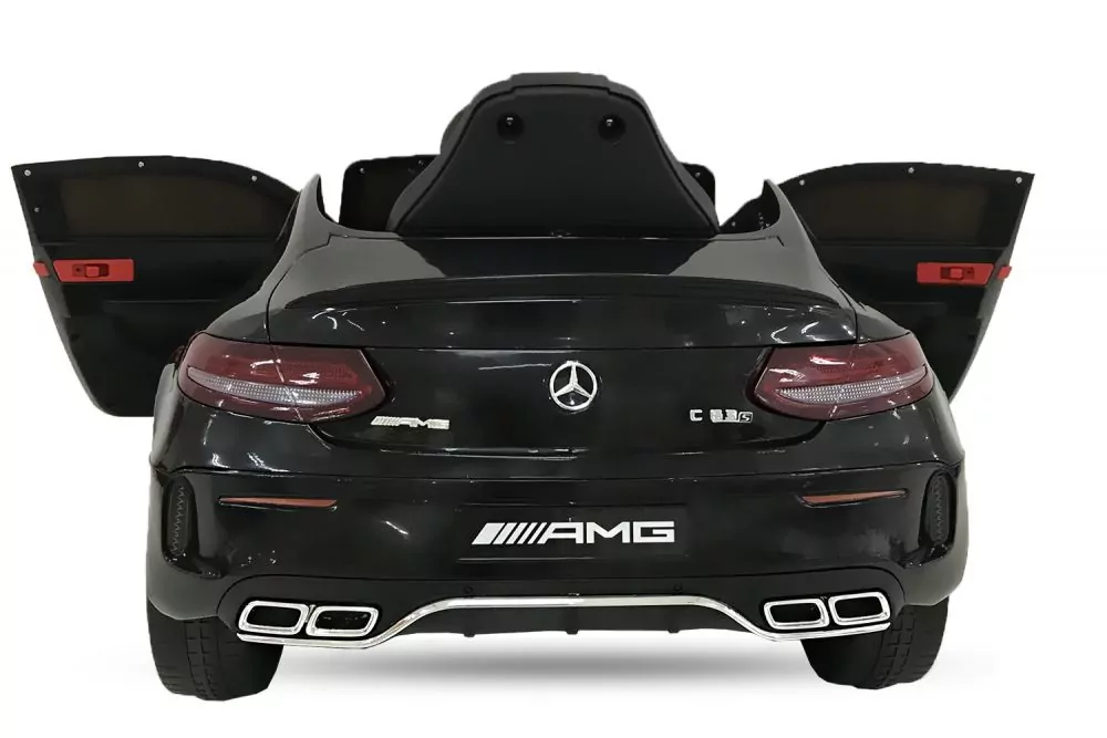 Kidcars Mercedes C63 AMG Lackiert 2x 25W 12V 7Ah 2.4G RC LED