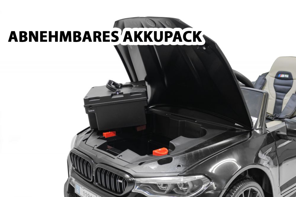 Kidcars Elektro Kinderauto BMW M5 lackiert mit Lizenz 2x35W 12V