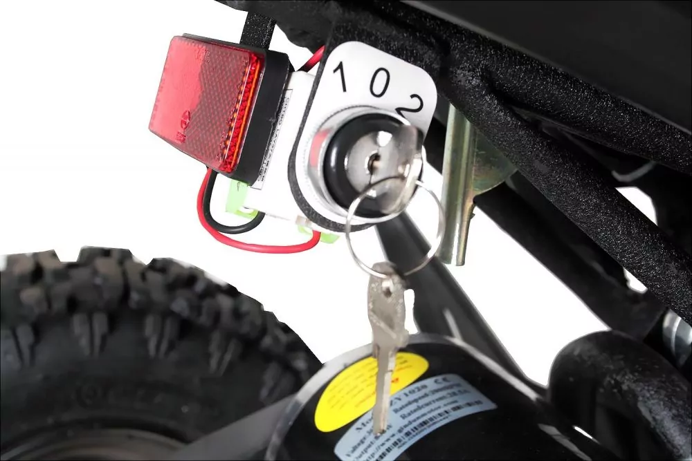 800W REPTI 6" MINIQUAD RG+ 3-Gesch. Kinderquad Bike