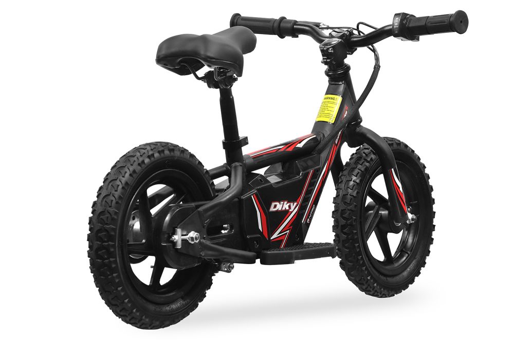Kinder Elektro Laufrad Balance Bike Diky 180W 12 Zoll 24V Lithium-on Batterie