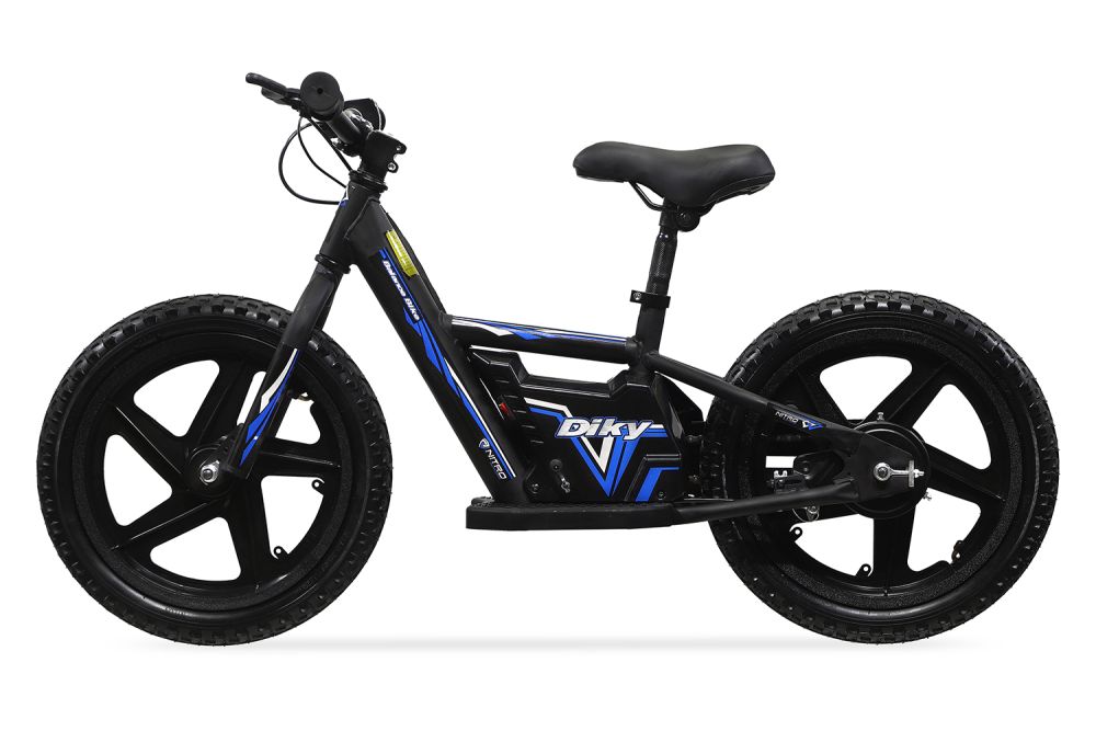 Laufrad Kinder Elektro Balance Bike Diky 180W 16 Zoll 24V Lithium-on Batterie