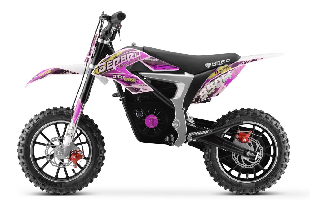 NITRO MOTORS 550W Eco mini Kinder Dirtbike Gepard DLX 10"
