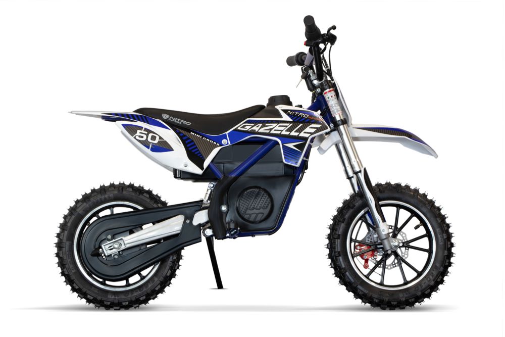 NITRO MOTORS 550W Eco mini Kinder Dirtbike Gazelle DLX 10"