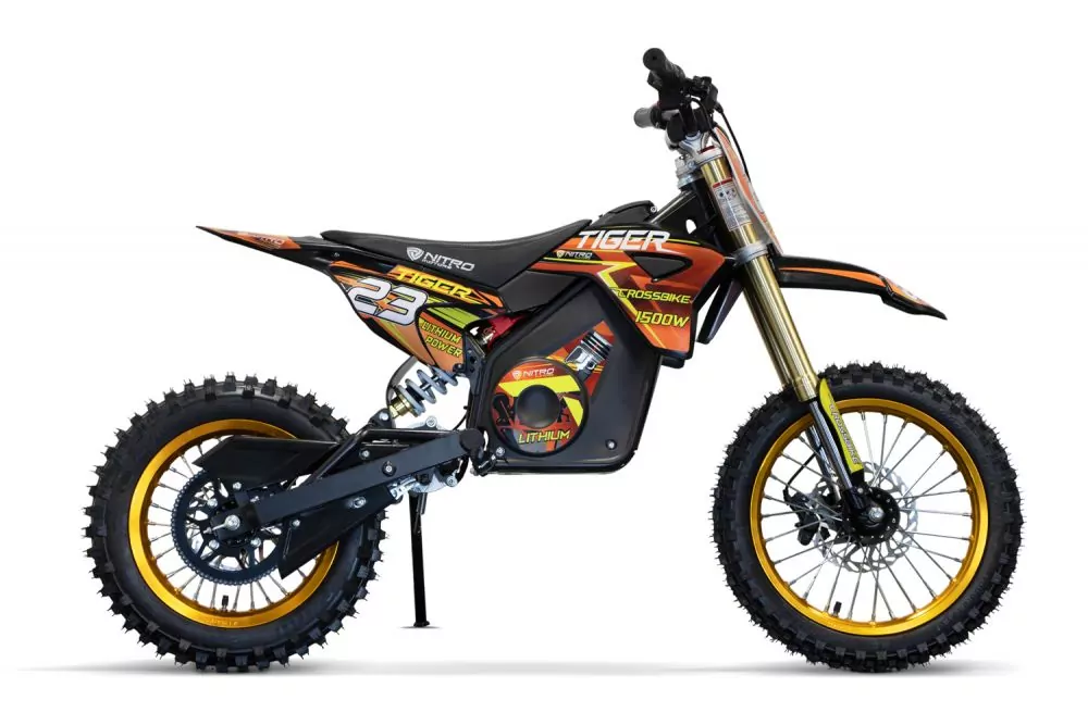 NITRO MOTORS 1500W 48V Eco midi Kinder Dirtbike Tiger DLX 14"