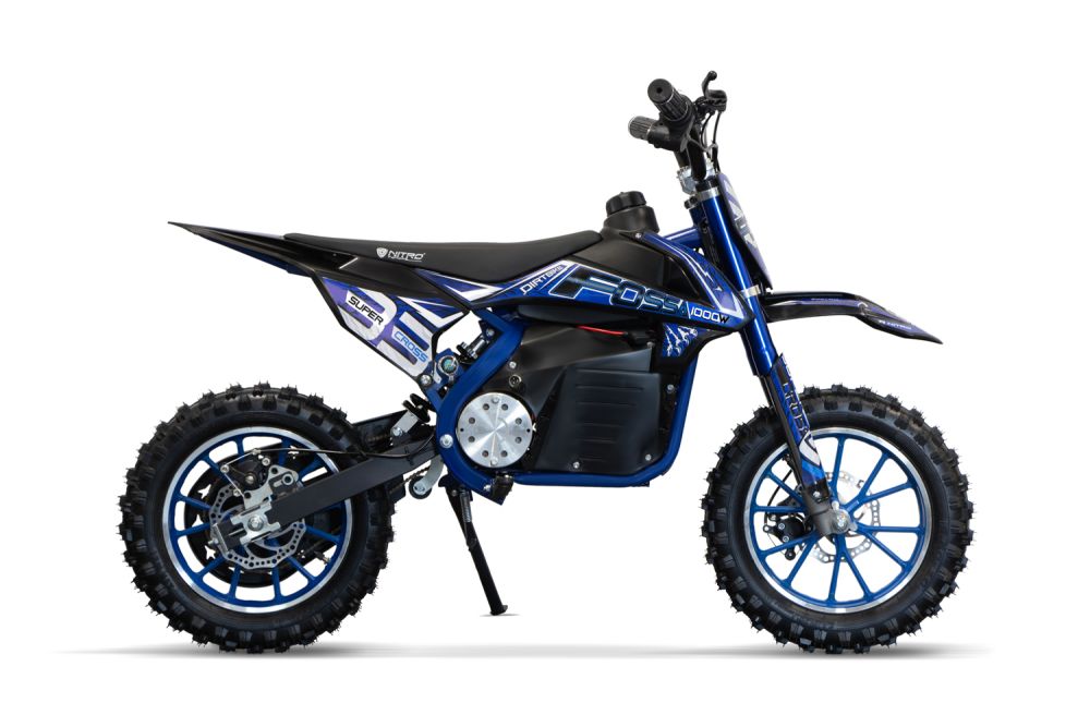 NITRO MOTORS 1000W Eco midi Kinder Dirtbike Fossa Fun 10"