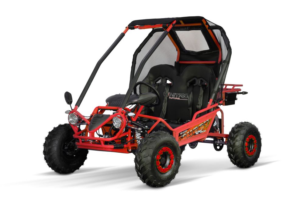 NITRO MOTORS Gokart 125cc midi Kinderbuggy RG7-A Hunt 7"