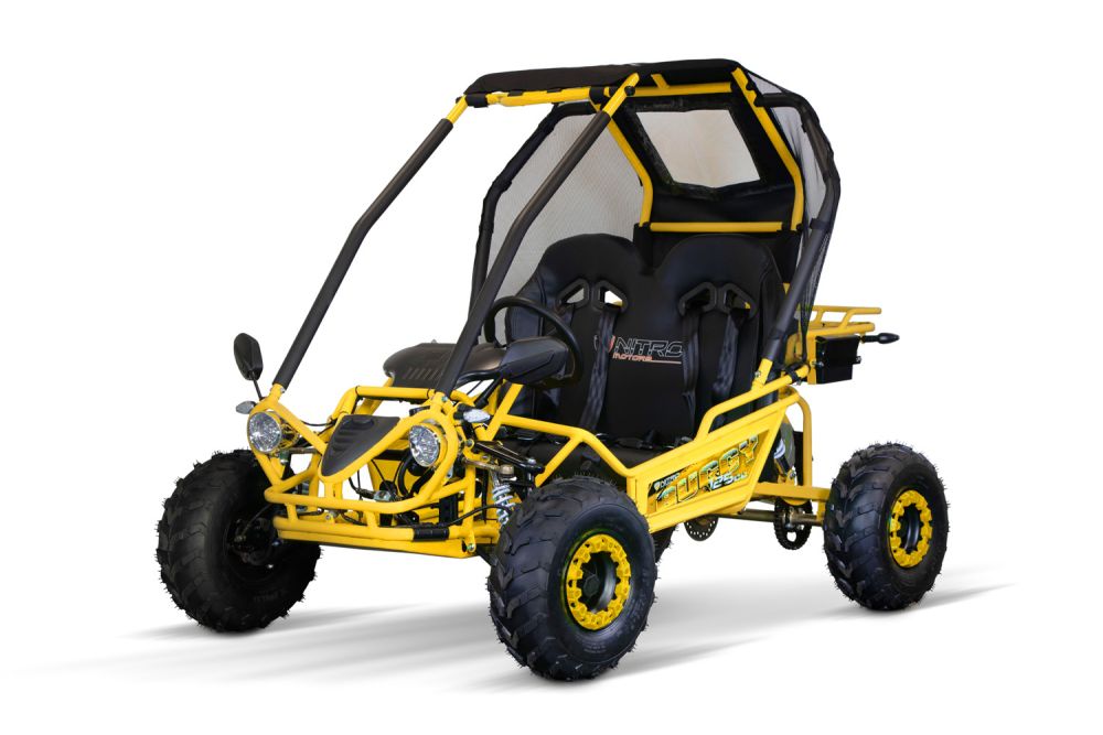 NITRO MOTORS Gokart 125cc midi Kinderbuggy RG7-A Hunt 7"