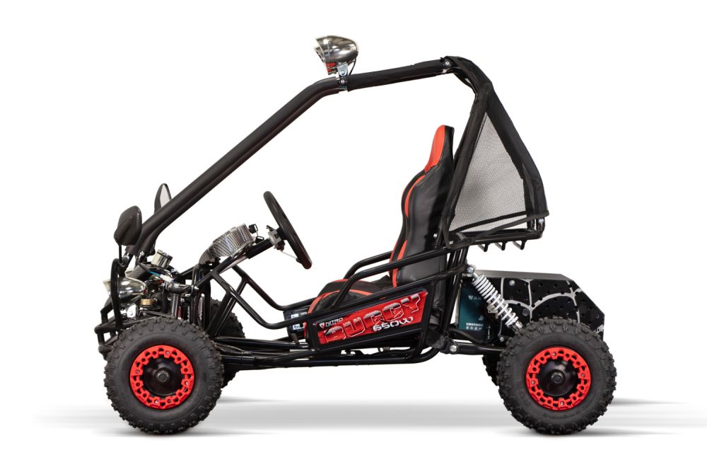NITRO MOTORS Eco Gokart 650W 36V mini Kinder Buggy Hunt 6”