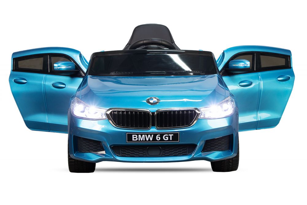 Lizenz BMW 6 GT Kinder Elektro Auto 2x 25W 12V 4Ah 2.4G RC 