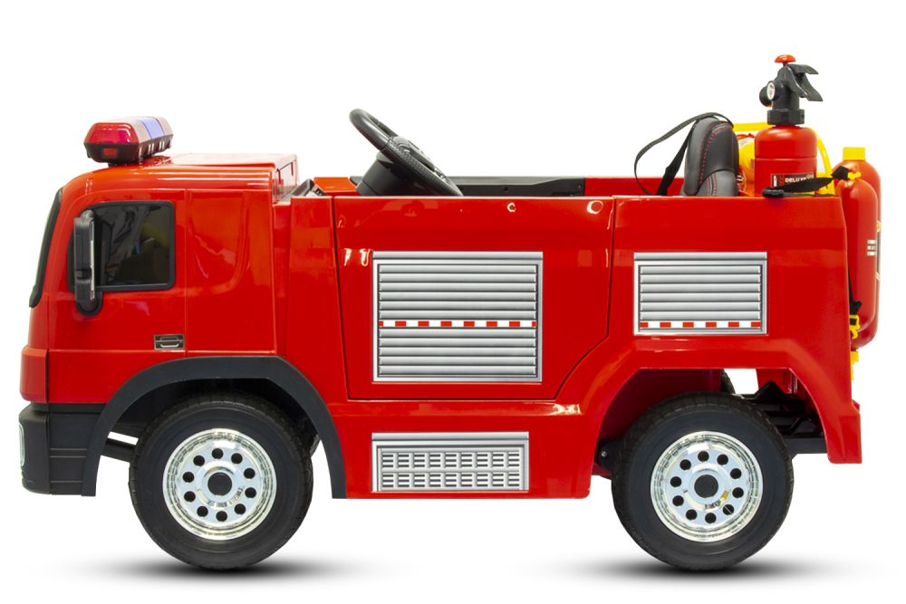 Kidcars Kinder Elektroautos mit Akku - Kinder Elektroauto Feuerwehrauto