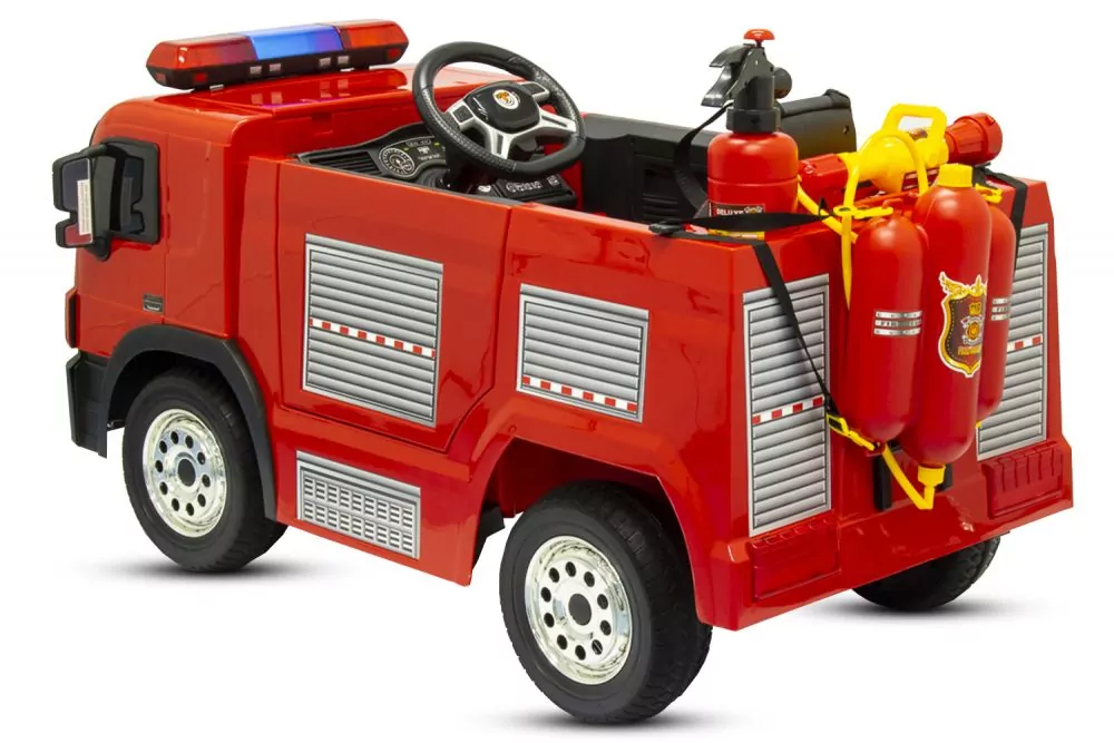 Kinder Elektroauto Feuerwehrauto Feuerwehr Wagen 2x35W Kinder Elektroauto Feuerwehrauto Feuerwehr Wagen 2x35W