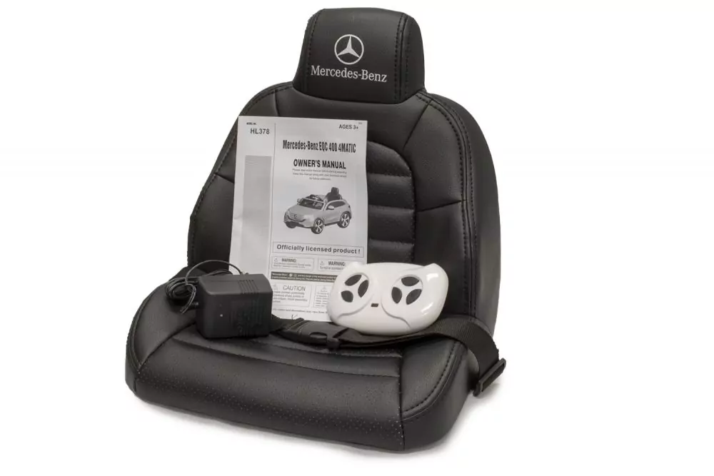Kinder Elektro Auto Mercedes Benz EQC 400 2x 15W 6V 2.4G RC Bluetooth