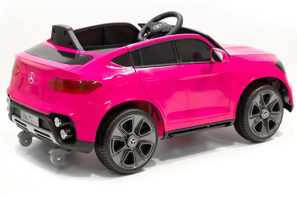 Lizenz Kinder Elektro Auto Mercedes GLC Coupe 2x 25W 12V 2.4G RC