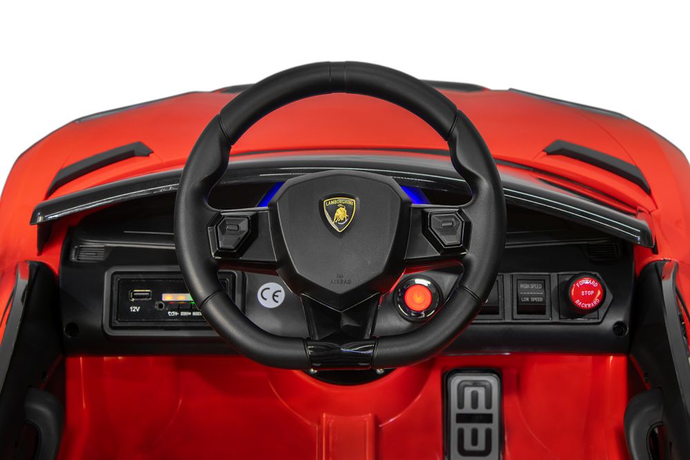 Lizenz Kinder Elektro Lamborghini SVJ 2x 25W 12V 4.5Ah 2.4G RC
