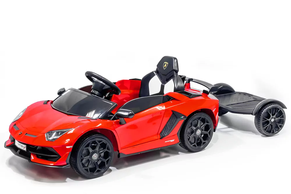 Lizenz Kinder Elektro Lamborghini SVJ 2x 35W 12V 7Ah inkl. Schiebebügel u. Stehplatz RC Lizenz Kinder Elektro Lamborghini SVJ 2x 35W 12V 7Ah inkl. Schiebebügel u. Stehplatz RC