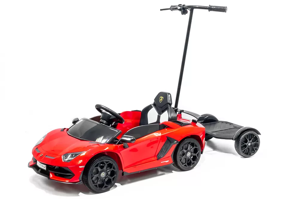 Lizenz Kinder Elektro Lamborghini SVJ 2x 35W 12V 7Ah inkl. Schiebebügel u. Stehplatz RC Lizenz Kinder Elektro Lamborghini SVJ 2x 35W 12V 7Ah inkl. Schiebebügel u. Stehplatz RC