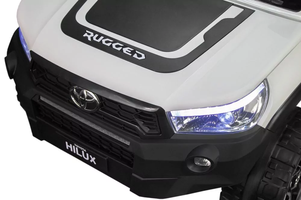 Lizenz Kinder Elektro Toyota Hilux Allrad 4x 35W 12V 14Ah 2-Sitzer Geländewagen Lizenz Kinder Elektro Toyota Hilux Allrad 4x 35W 12V 14Ah 2-Sitzer Geländewagen