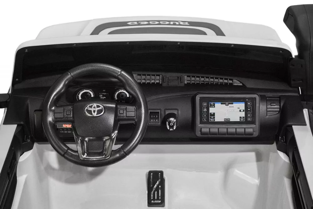 Lizenz Kinder Elektro Toyota Hilux Allrad 4x 35W 12V 14Ah 2-Sitzer Geländewagen Lizenz Kinder Elektro Toyota Hilux Allrad 4x 35W 12V 14Ah 2-Sitzer Geländewagen
