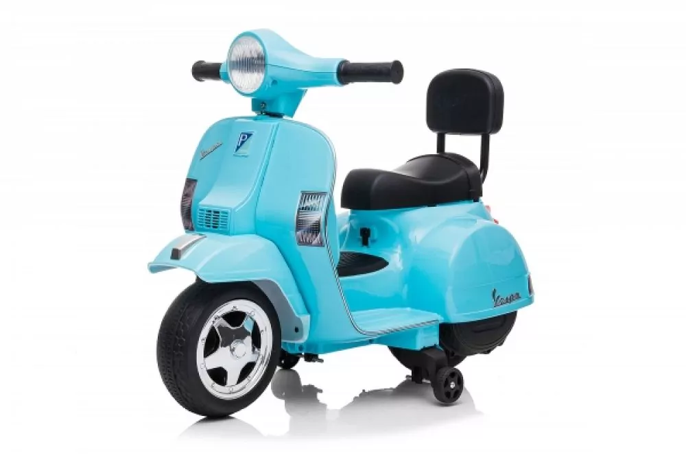 Lizenz Vespa PX 150 Roller Scooter 1x 18W 6V Kinder Motorrad mit Stützräder Elektro Auto Lizenz Vespa PX 150 Roller Scooter 1x 18W 6V Kinder Motorrad mit Stützräder Elektro Auto