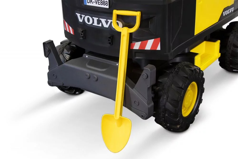 Elektro Kinderauto Volvo Excavator Bagger mit Lizenz 2x 35W 12V/10Ah Elektro Kinderauto Volvo Excavator Bagger mit Lizenz 2x 35W 12V/10Ah