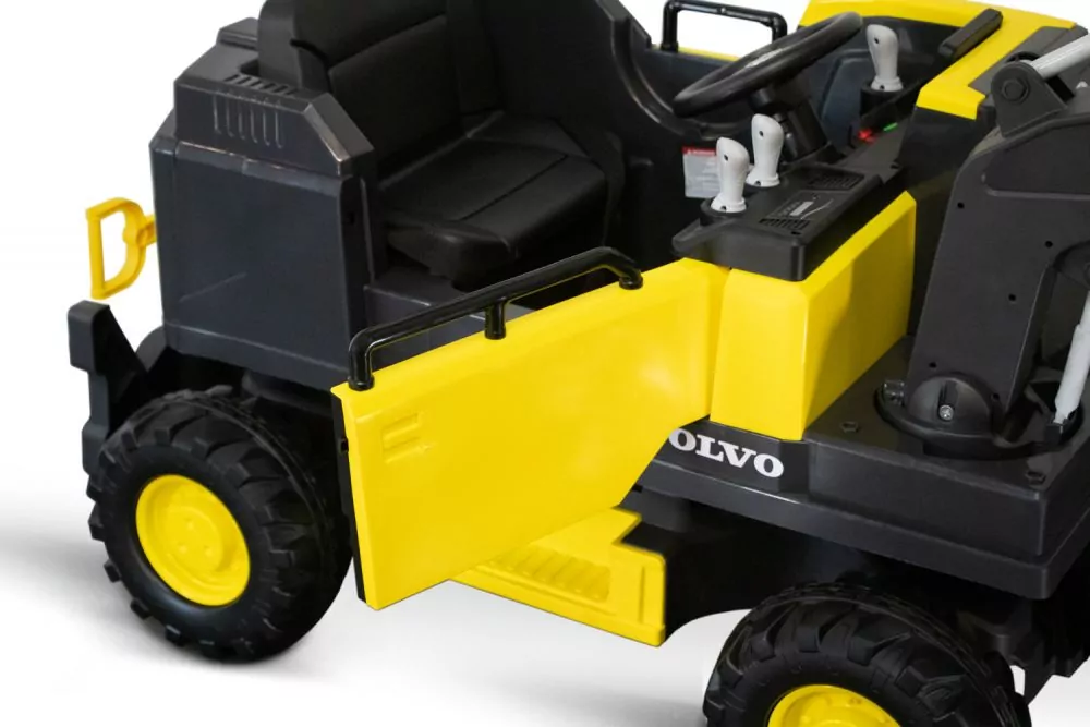 Elektro Kinderauto Volvo Excavator Bagger mit Lizenz 2x 35W 12V/10Ah Elektro Kinderauto Volvo Excavator Bagger mit Lizenz 2x 35W 12V/10Ah
