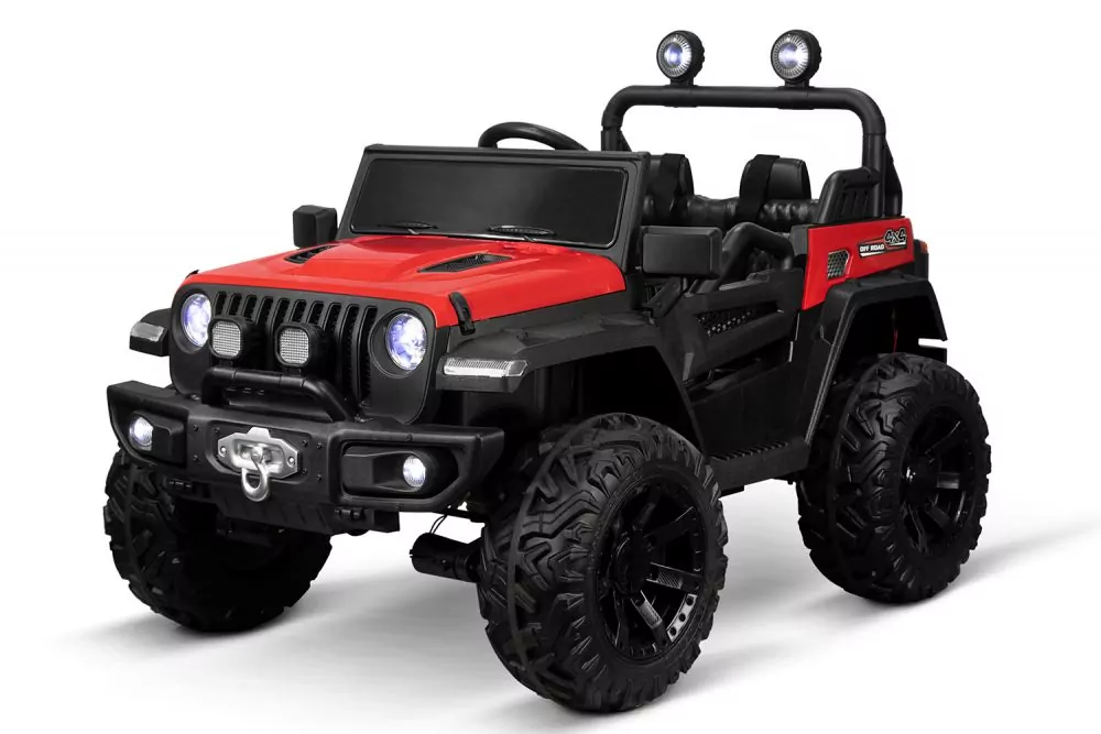 Kidcars Elektro Auto Emulation Big Jeep 2-Sitzer 4x 30W 12V 10Ah 2.4G RC Bluetooth Kidcars Elektro Auto Emulation Big Jeep 2-Sitzer 4x 30W 12V 10Ah 2.4G RC Bluetooth