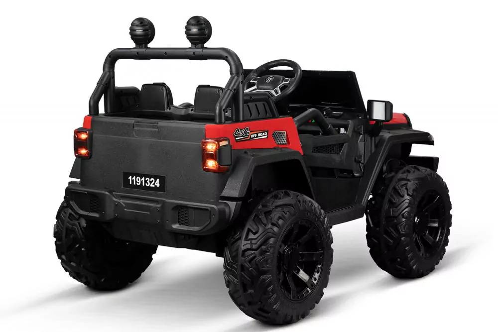 Kidcars Elektro Auto Emulation Big Jeep 2-Sitzer 4x 30W 12V 10Ah 2.4G RC Bluetooth Kidcars Elektro Auto Emulation Big Jeep 2-Sitzer 4x 30W 12V 10Ah 2.4G RC Bluetooth