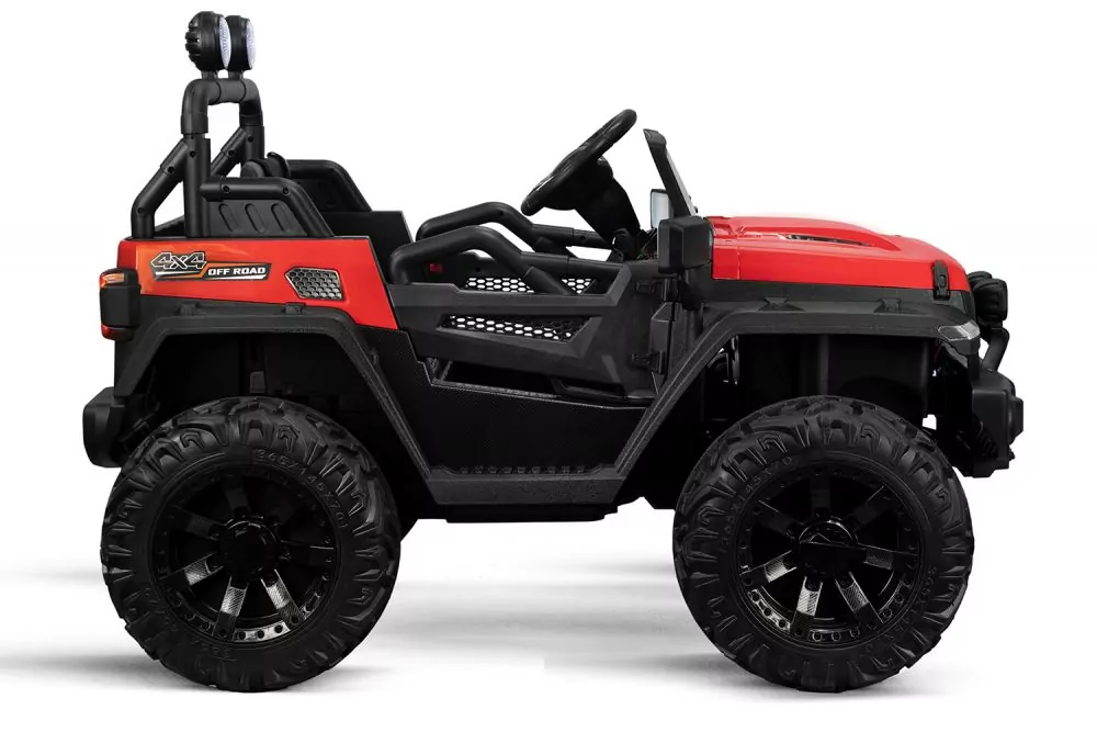 Kidcars Elektro Auto Emulation Big Jeep 2-Sitzer 4x 30W 12V 10Ah 2.4G RC Bluetooth Kidcars Elektro Auto Emulation Big Jeep 2-Sitzer 4x 30W 12V 10Ah 2.4G RC Bluetooth
