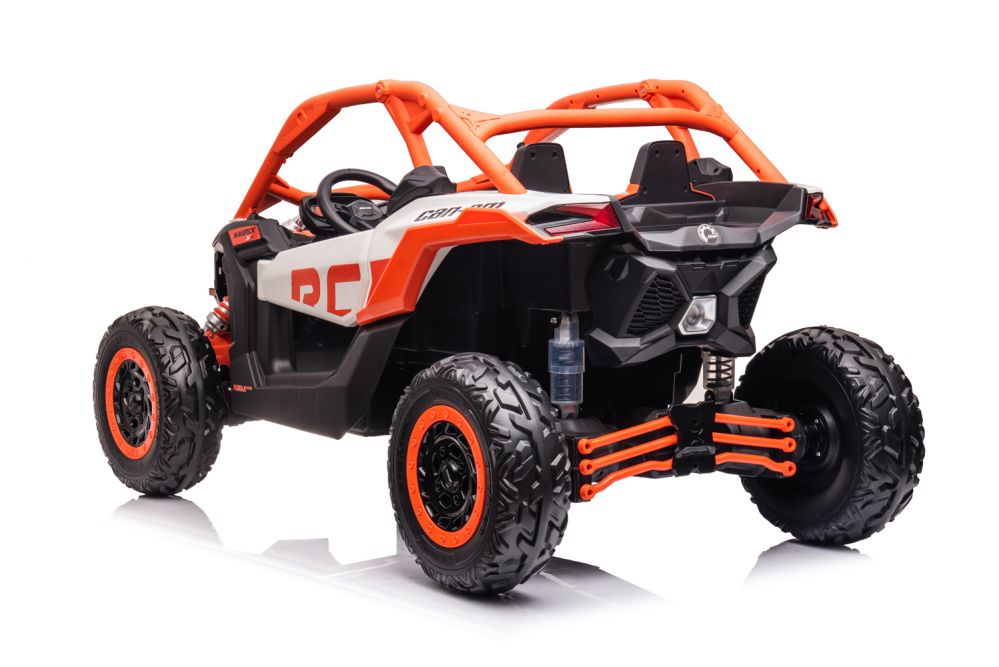 Elektro Kinderauto CAN-AM Marverik UTV mit Lizenz Allrad 2-Sitzer 4x35W
