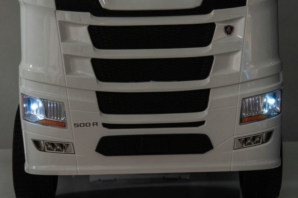 Elektro Kinderauto Mercedes SCANIA Truck mit Lizenz Allrad 4x35W 12V/14Ah