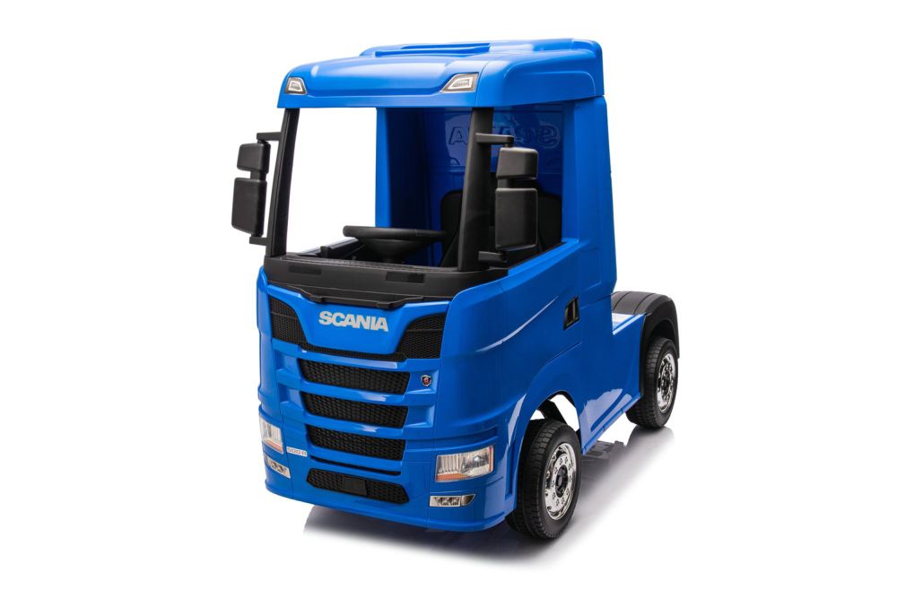 Elektro Kinderauto Mercedes SCANIA Truck mit Lizenz Allrad 4x35W 12V/14Ah