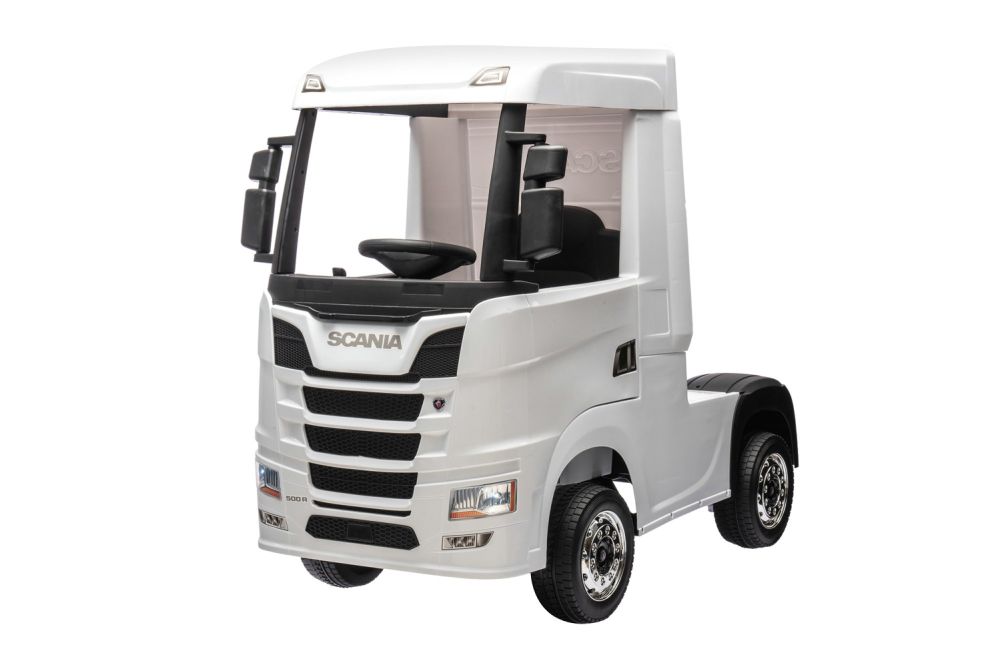 Elektro Kinderauto Mercedes SCANIA Truck mit Lizenz Allrad 4x35W 12V/14Ah