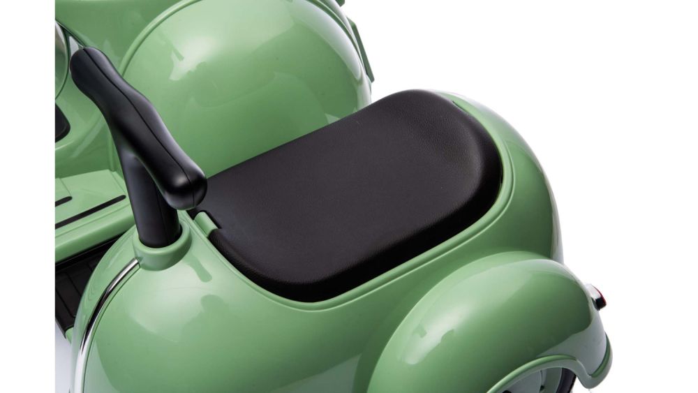 Elektro Kinder Motorrad Vespa 150 VL1T mit Beiwagen 1x30W 6V 4.5A