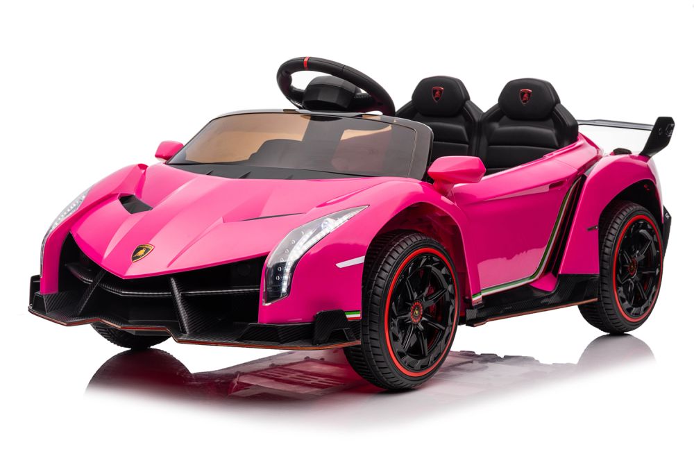 Elektro Kinderauto Lamborghini VENENO mit Lizenz Allrad 4x25W 12V/7Ah