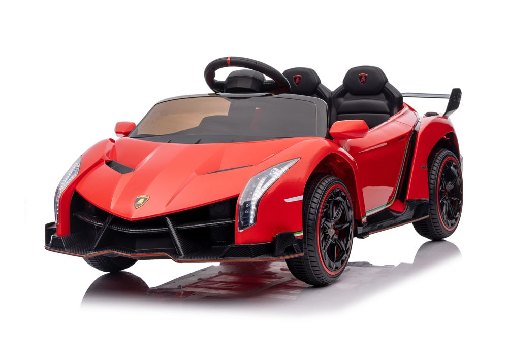 Elektro Kinderauto Lamborghini VENENO mit Lizenz Allrad 4x25W 12V/7Ah